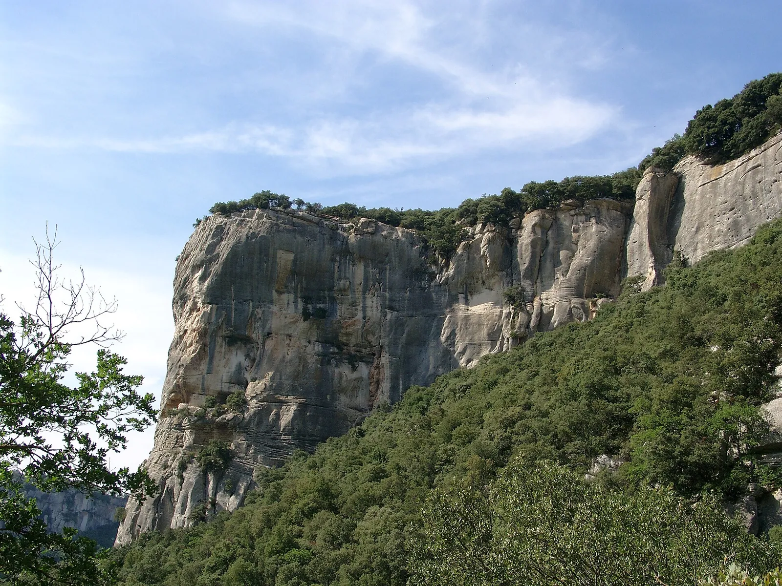 Escalade aux falaises de Buoux — Luberon, Provence