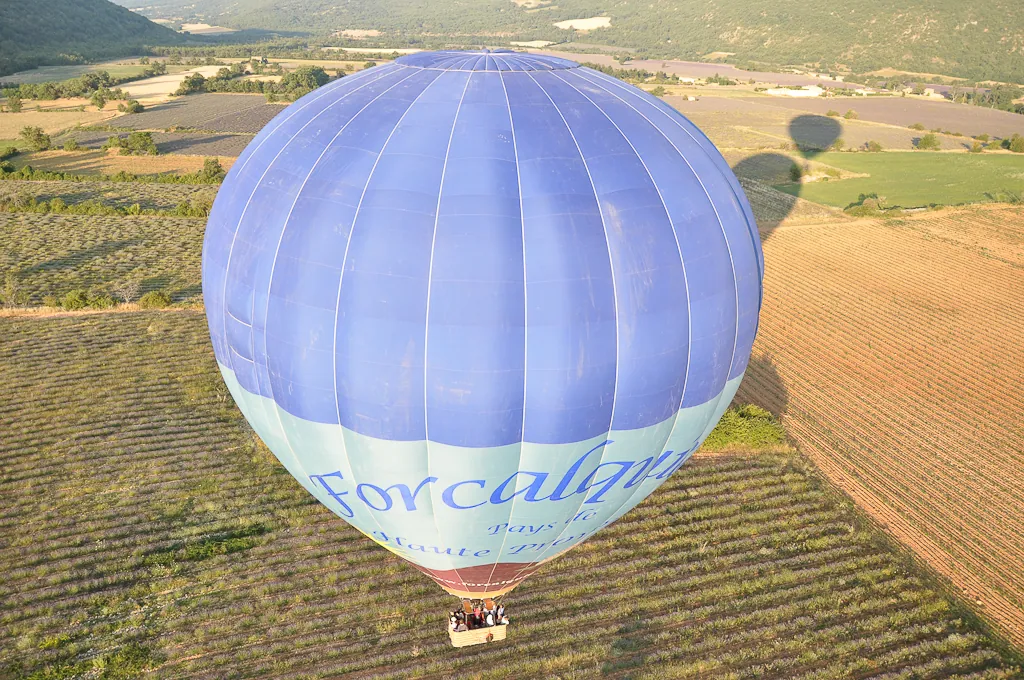 Survol du Luberon en montgolfière — Luberon, Provence